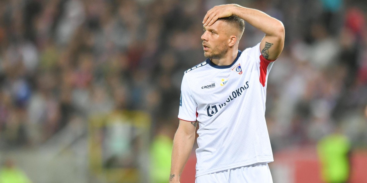 Lukas Podolski zaatakował gwiazdę Legii. Napastnik Górnika doczekał się riposty.