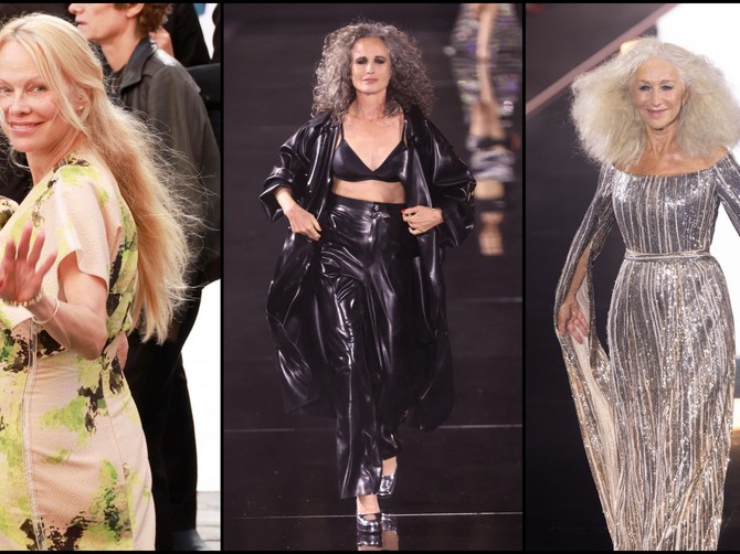 Pamela Anderson, Endi Mekdauel i Helen Miren