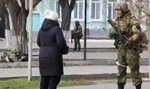 Ukrainka ostro zrugała rosyjskiego żołnierza. "Jesteś przeklęty!"