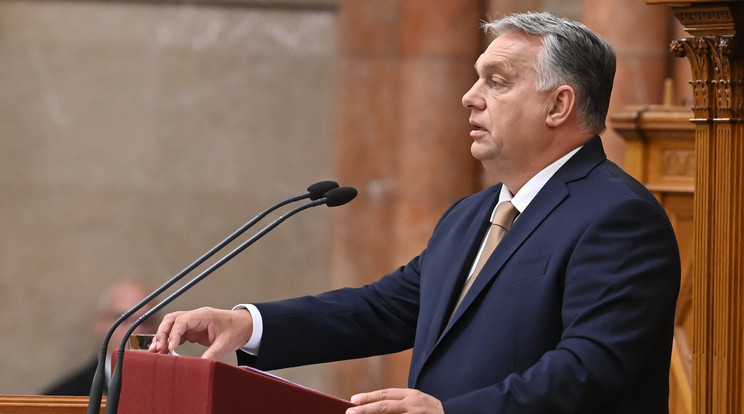 Orbán Viktor miniszterelnök / Fotó: MTI/Máthé Zoltán