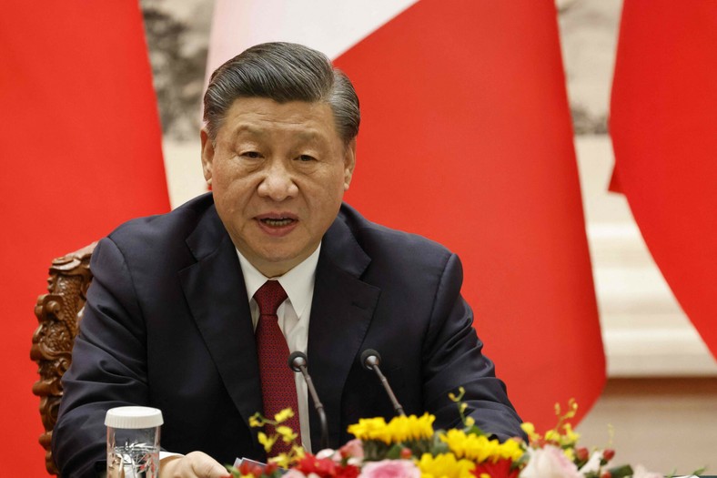 Przywódca Chin Xi Jinping