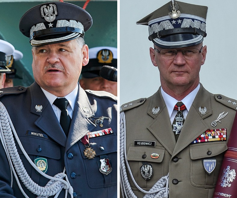 gen. Tadeusz Mikutel, gen. Andrzej Reudowicz