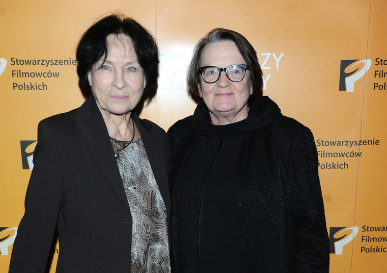Maria Chwalibóg i Agnieszka Holland w 2017 r.