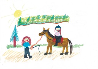 Rys. Kasia Beczek, 14 lat