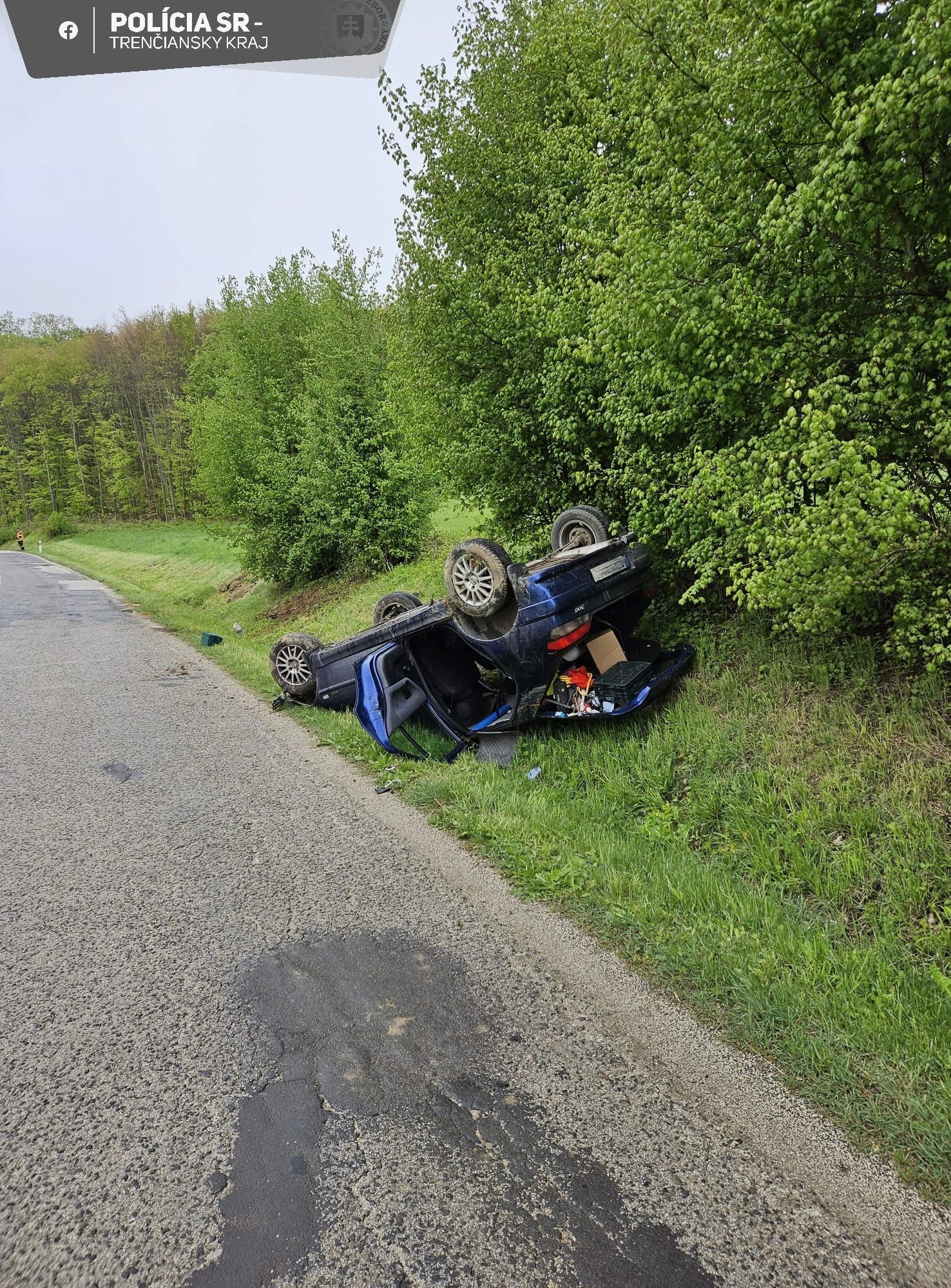 Na jednej ceste sa stali počas dňa až dve dopravené nehody.