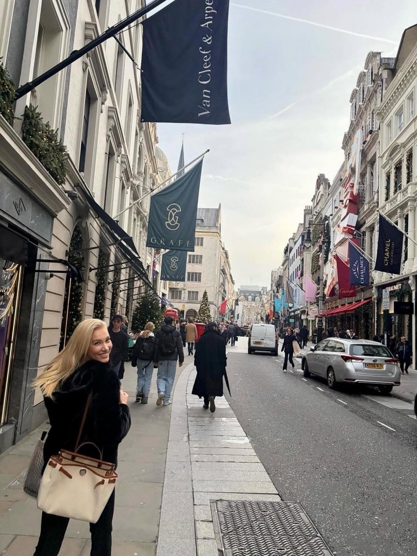 Bojana Ristivojević uživa u Londonu 