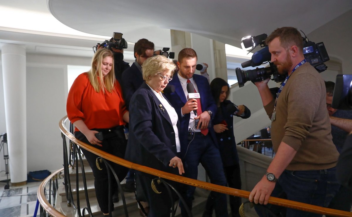 I prezes Sądu Najwyższego Małgorzata Gersdorf w Senacie