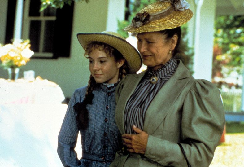 Megan Follows i Colleen Dewhurst w ekranizacji "Ani z Zielonego Wzgórza" z 1985 r.