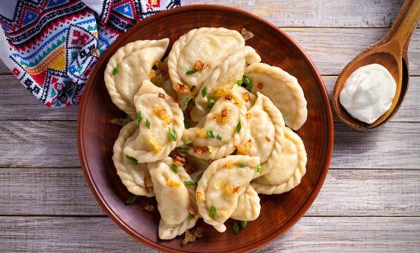 Pierogi z bryndzą i ziemniakami