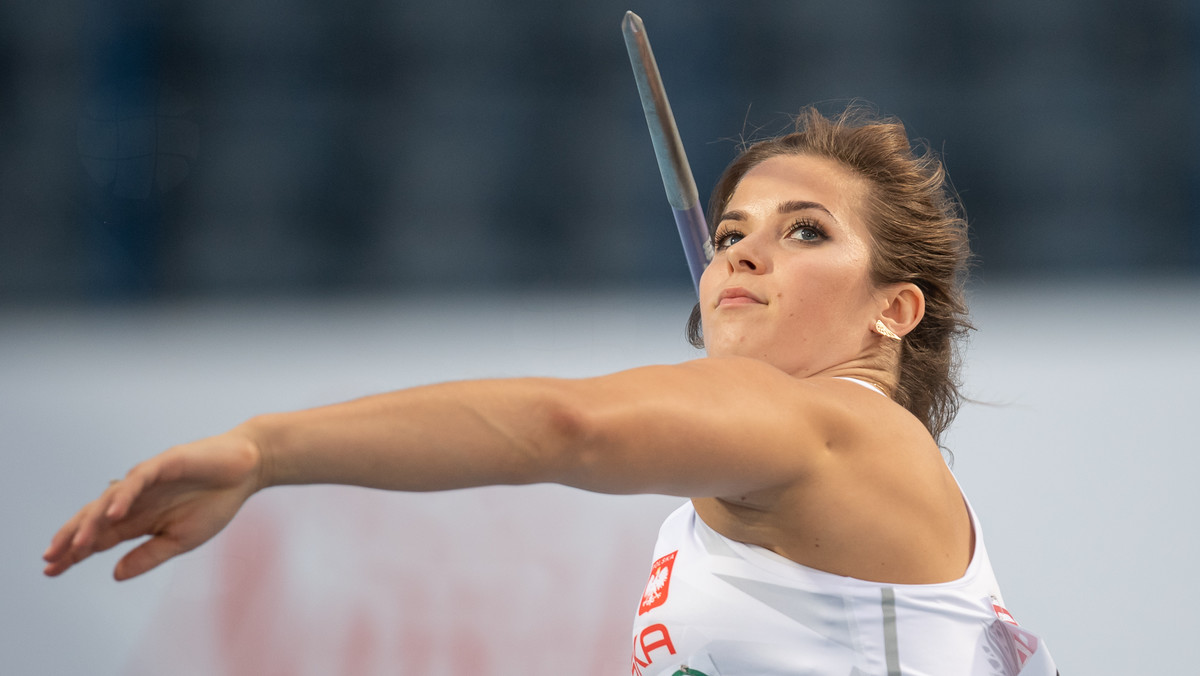 Maria Andrejczyk w finale rzutu oszczepem w Tokio 2020