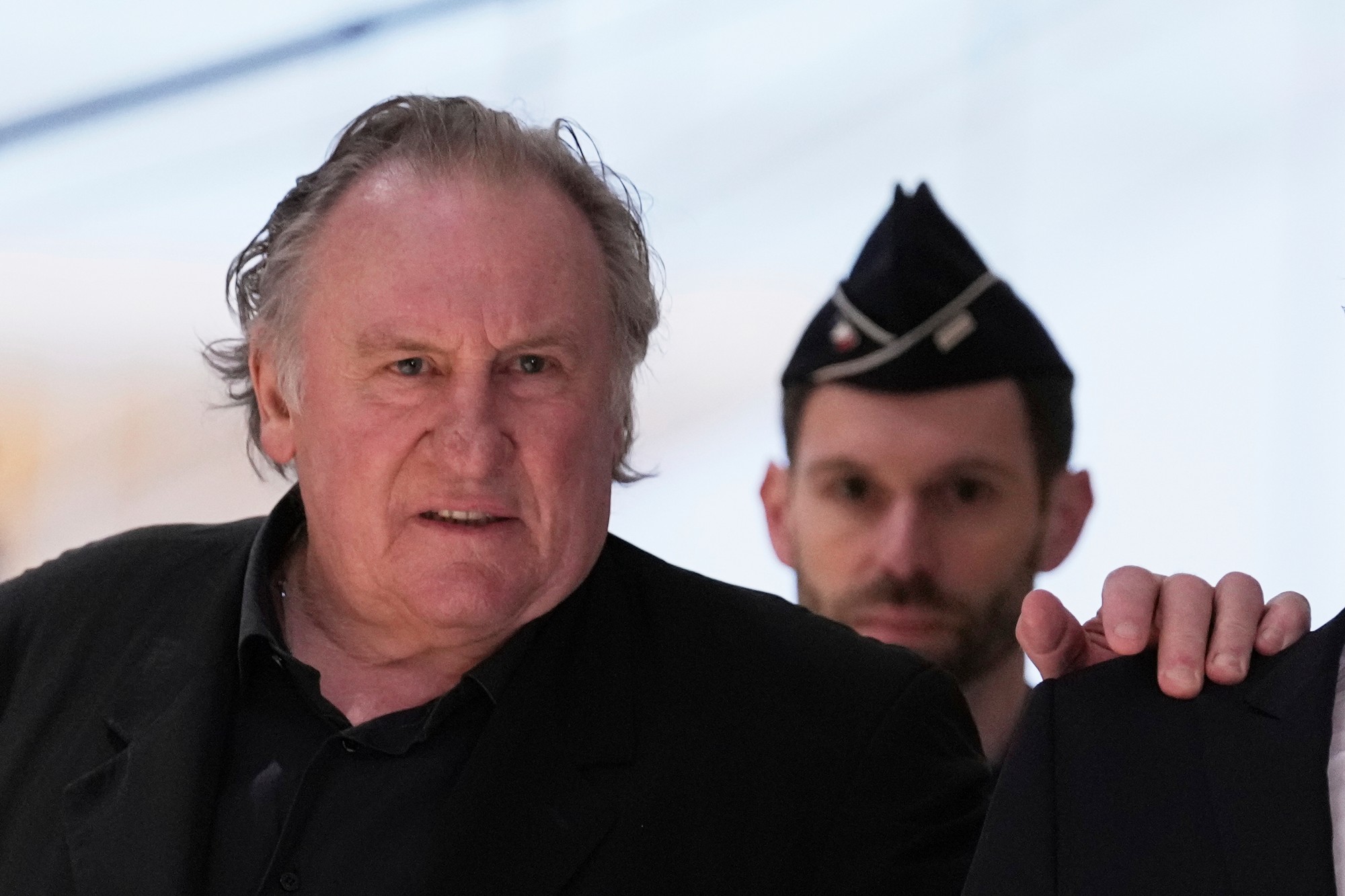 Francúzsky herec Gérard Depardieu.