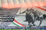 kibice Legia Puchar Polski