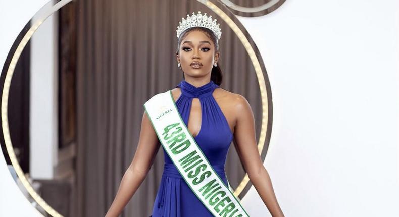 Beauty Tukura as the 43rd Miss Nigeria [Instagram]