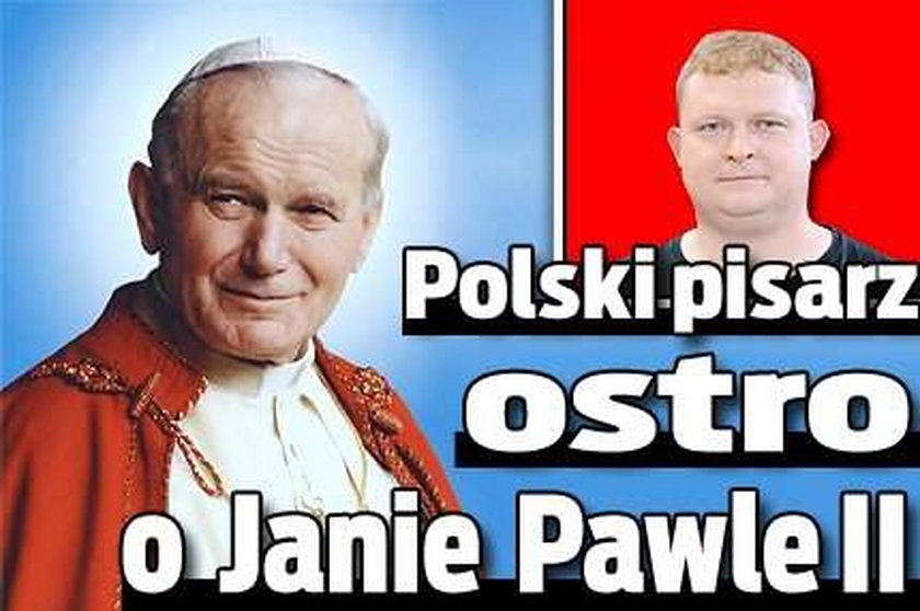 Polski pisarz ostro Janie Pawle II