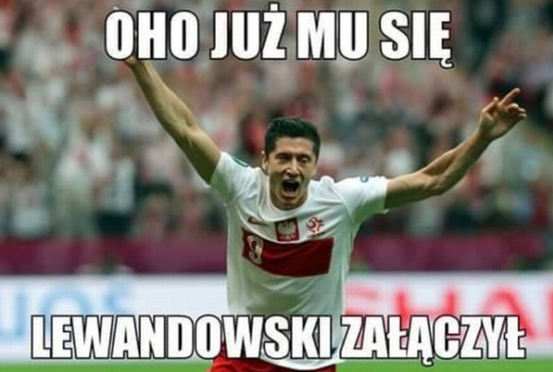 robert lewandowski, memy,