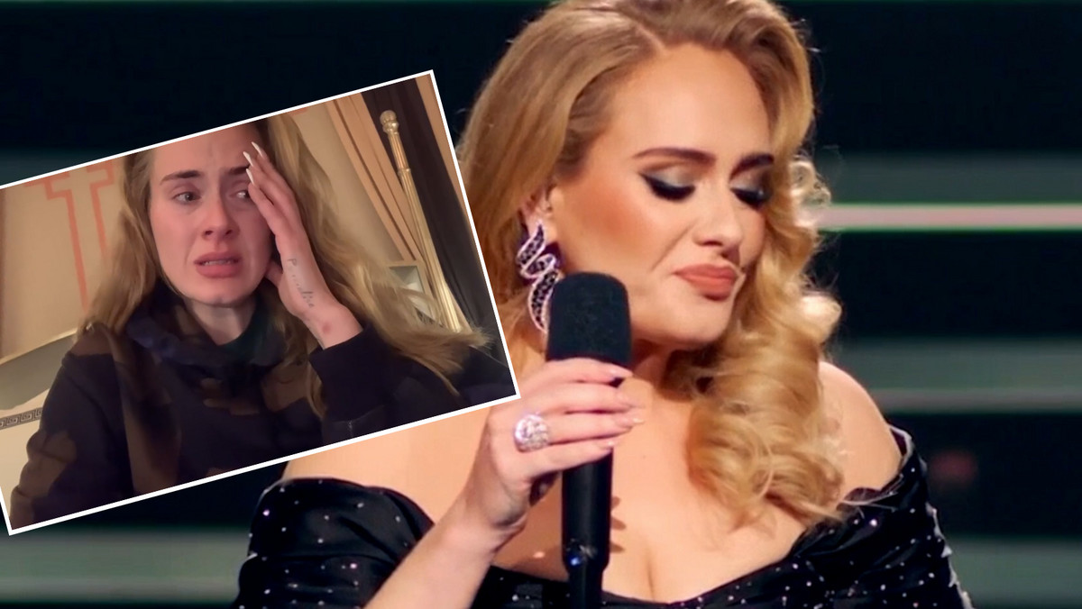 Adele odwołuje koncerty. Popłakała się na Instagramie