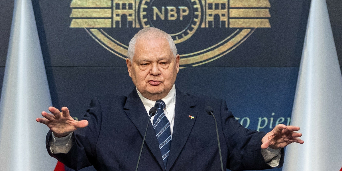 Adam Glapiński, prezes Narodowego Banku Polskiego i przewodniczący Rady Polityki Pieniężnej.
