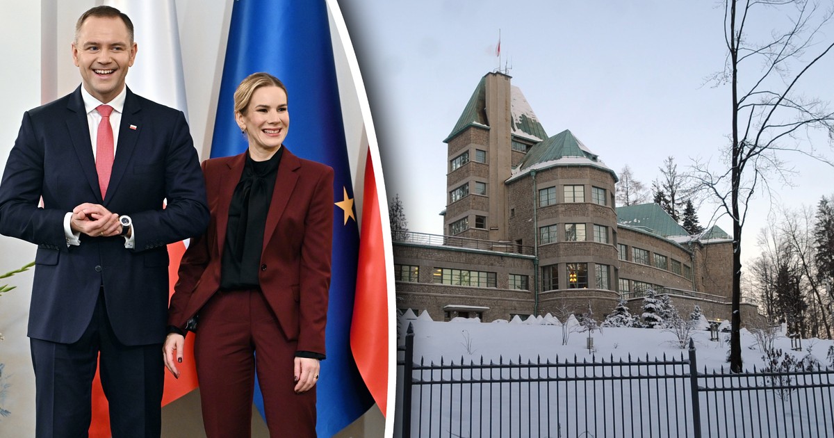 Nawroccy mogą tutaj spędzić urlop. Zimowa rezydencja robi wrażenie