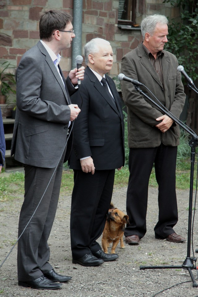 Kaczyński u plantatora papryki