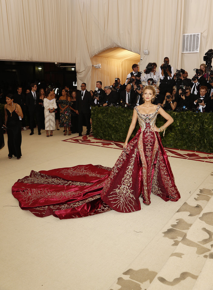 epa06718113 - USA MET GALA RED CARPET (2018 Metropolitan Museum of Art Costume Institute Benefit - Red Carpet)