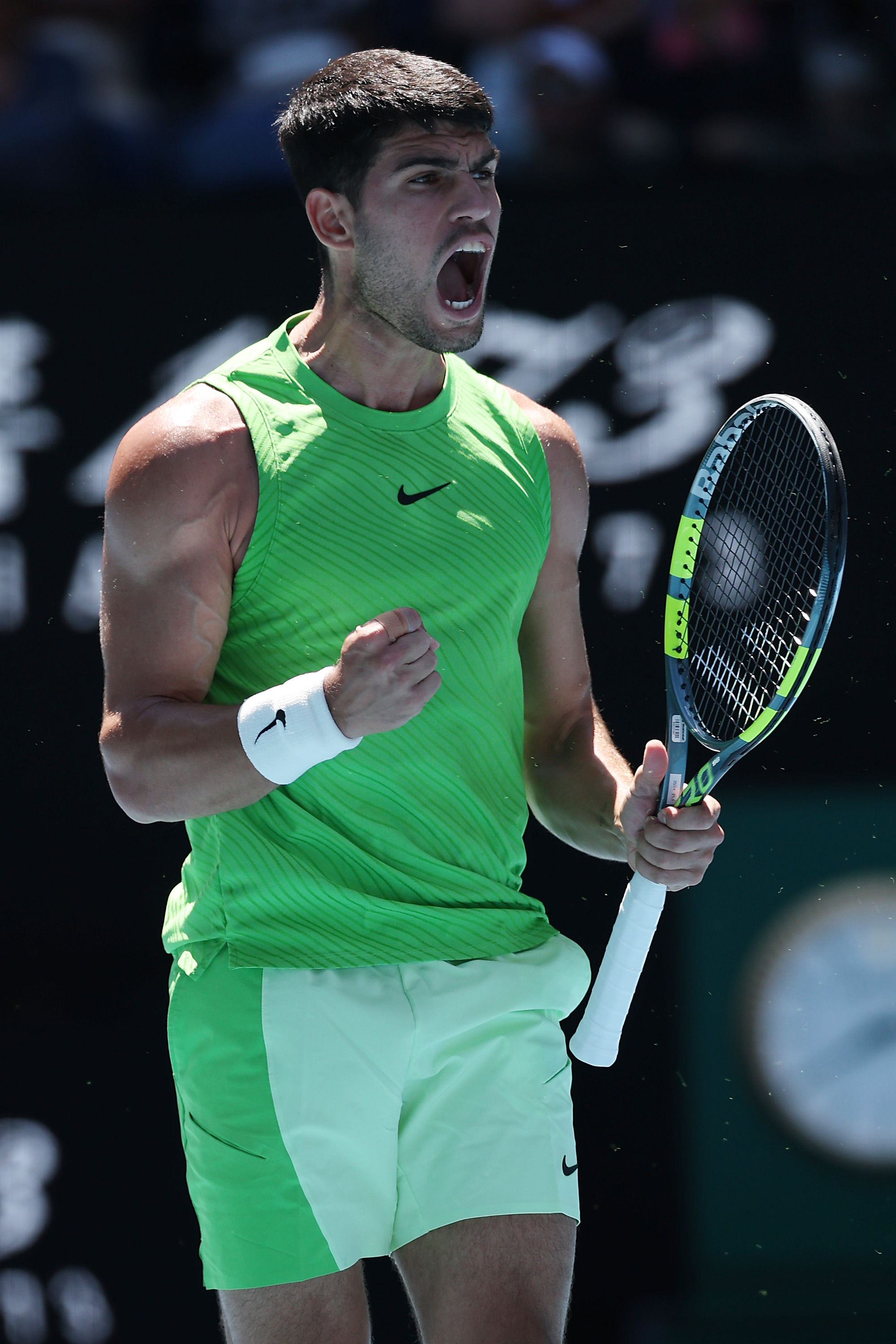 Hanfmann fordert Alcaraz 78 Minuten lang - dann dominiert die Nummer eins