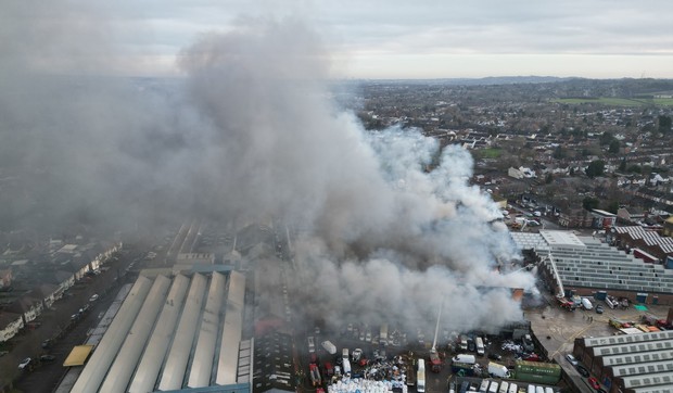 Požar u Vulverhemptonu