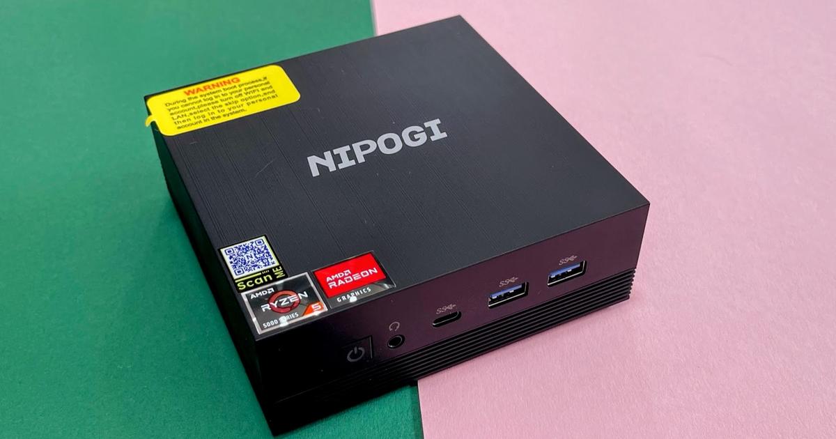 Nipogi AM07 dans le test : Top mini PC avec Ryzen 5 et 16 Go de RAM pour seulement 269 euros