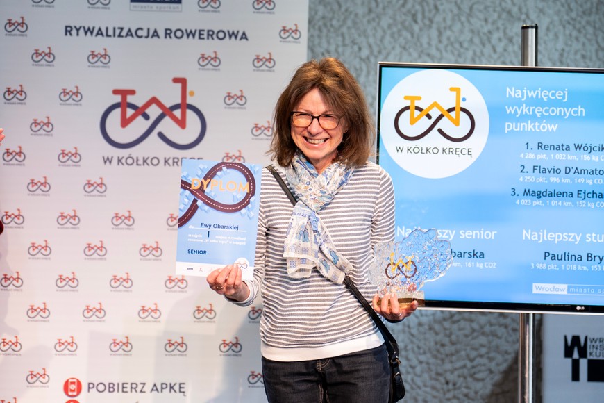Laureatka w kategorii senior