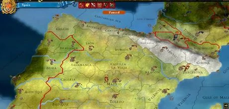 Screen z gry "Europa Universalis III: Heir to the Throne"