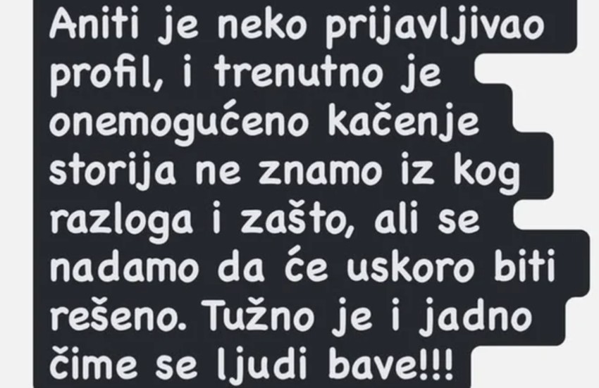 Anita Stanojlović ne zna šta se događa van Elite, stigla zabrana: Tužno je čime se ljudi bave