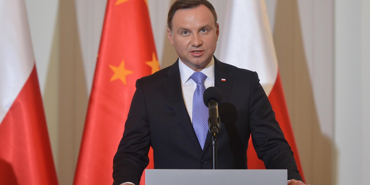 Prezydent Andrzej Duda