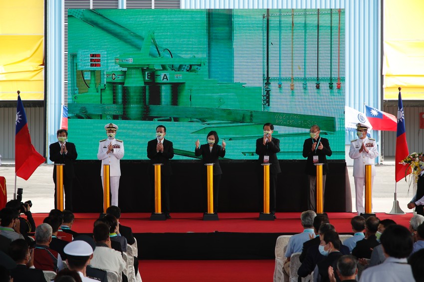 Ceremonija povodom početka izgradnje novih tajvanskih podmornica u Gaošungu