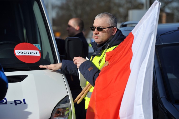 Protest przewoźników
