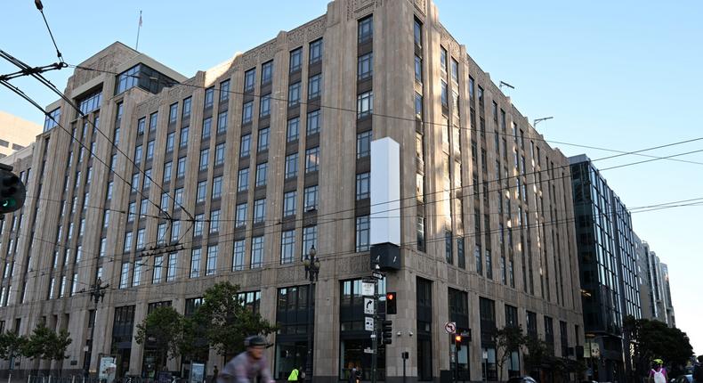 Elon Musk's X headquarters in San Francisco.Anadolu/Getty Images