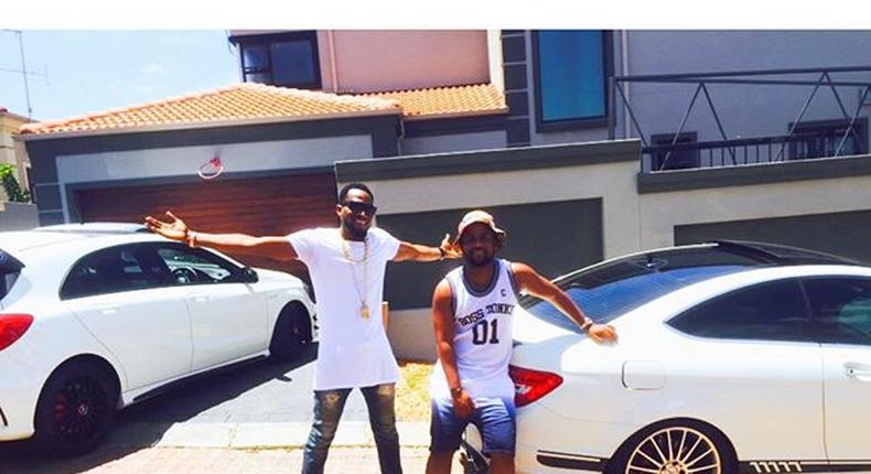 D'banj and Cassper Nyovest