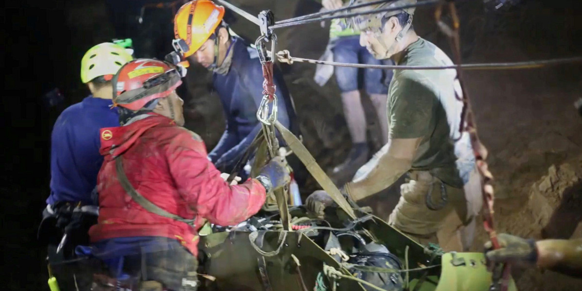 Akcja ratunkowa w jaskini Tham Luang mogła przerodzić się w dramat