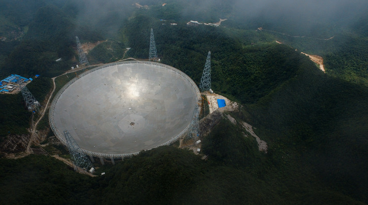 A legnagyobb rádióteleszkóp a világon/Fotó:Northfoto