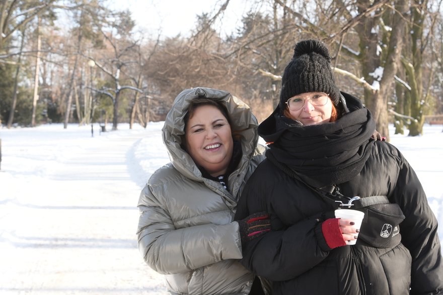 Dorota Wellman i Kasia Nicewicz