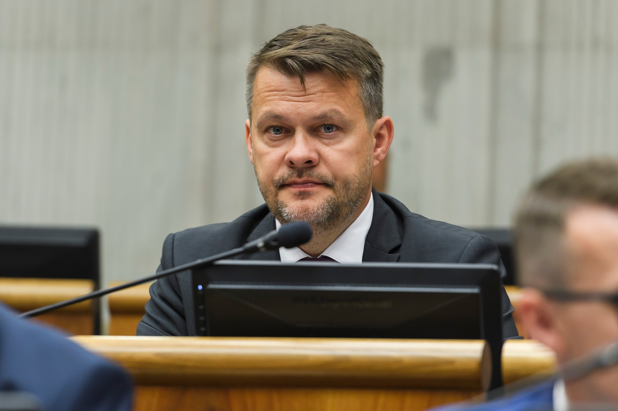 Poslanec NR SR Samuel Migaľ (HLAS-SD).