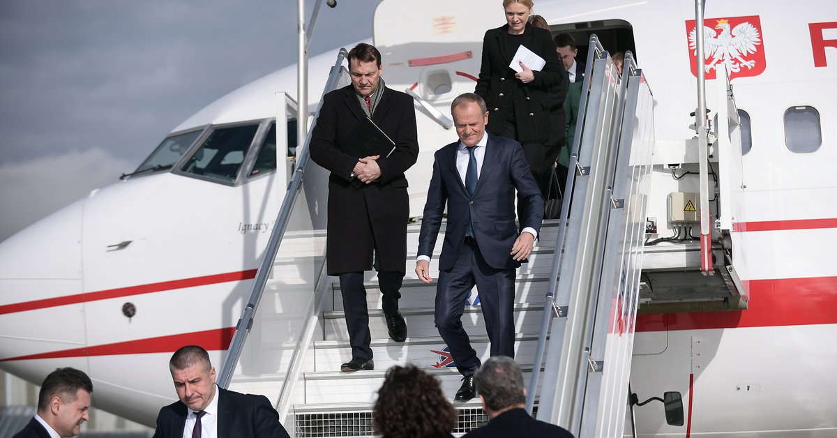 Donald Tusk à Paris.  « Bruxelles, Kiev et Paris. Ce n’est pas un hasard »