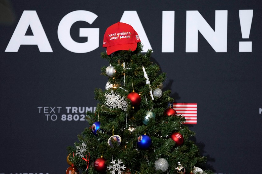 Sa Trampovog mitinga u Voterluu, Ajova, 19. decembra