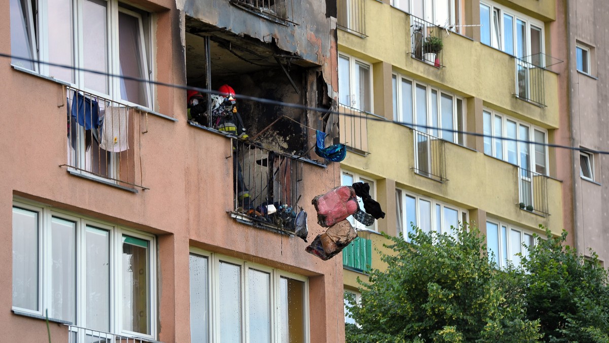 Straż pożarna na miejscu zdarzenia