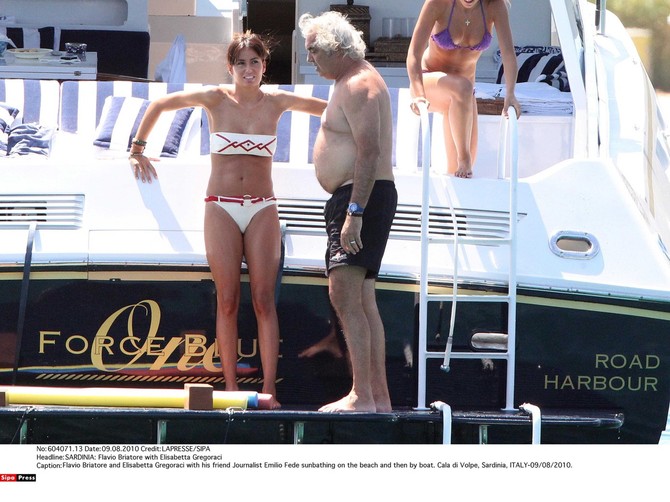 Elizabeta Gregoraci i Flavio Brijatore
