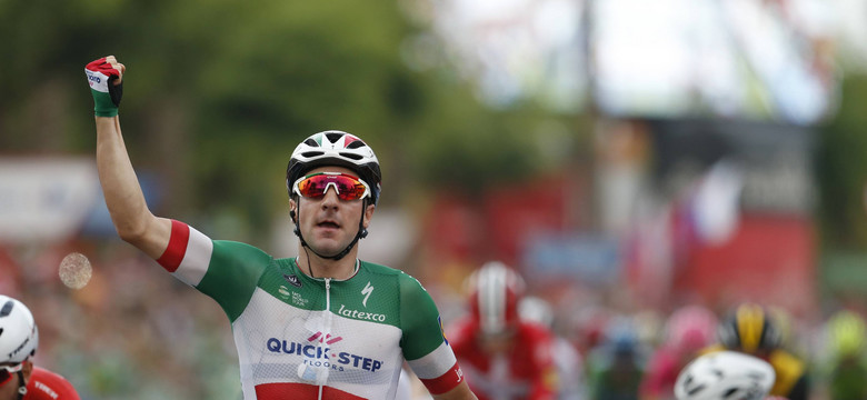 Vuelta a Espana: Elia Viviani najlepszy na 10. etapie. Problemy Rafała Majki