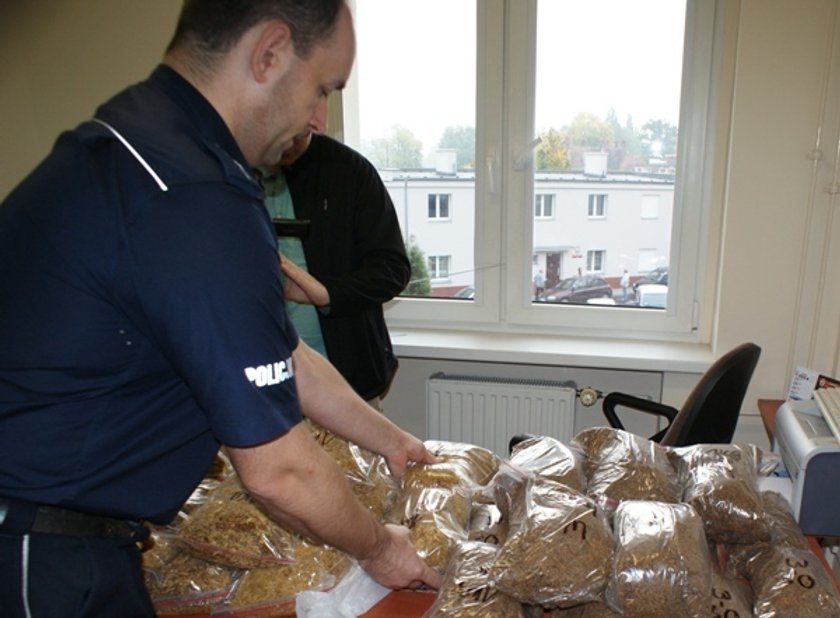 160 kg lewego tytoniu w rękach policji