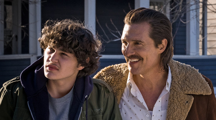 Richie Merritt és Matthew McConaughey A kokainkölyök című film főszereplői