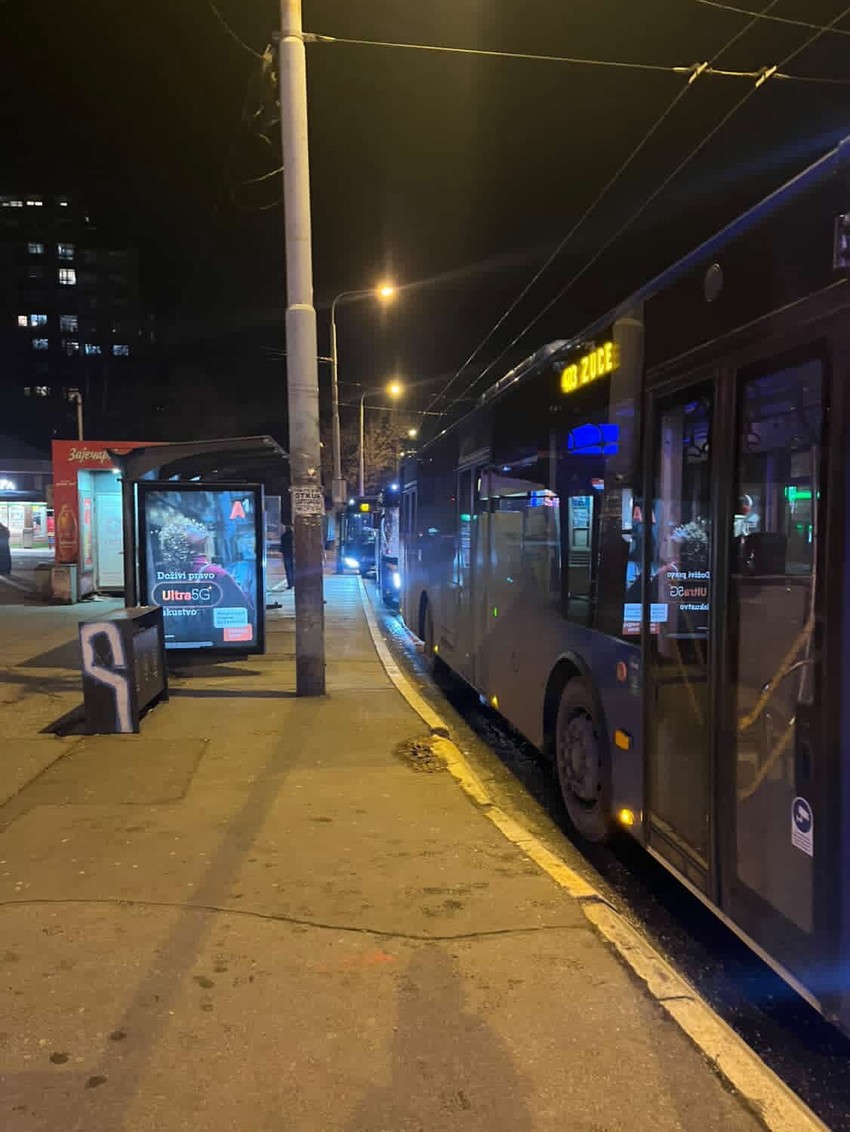 Lančani sudar na Banjici 