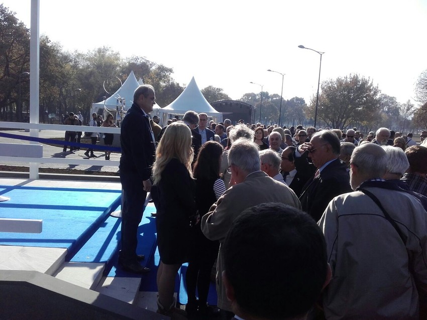 Slobodan Nakarada, direktor Muzeja Savremene umetnosti, ispred zgrade tačno u 10 časova