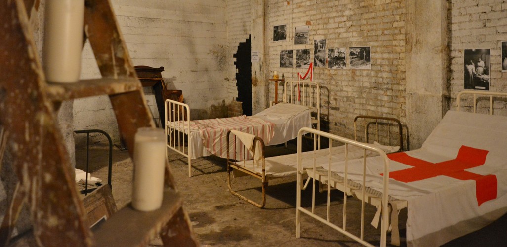 Powstańczy szpital polowy w Warszawie