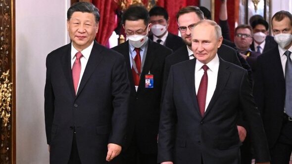 Władimir Putin i Xi Jinping. Fot.: Kancelaria Prezydenta Federacji Rosyjskiej.